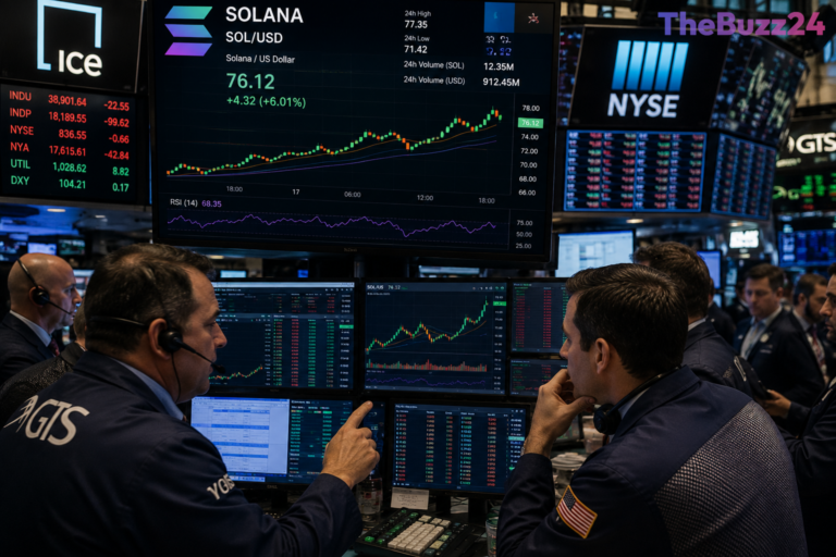 Solana Faces Downward Pressure as Institutional Interest Cools
