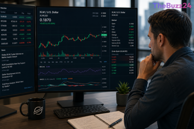 Stellar (XLM) Faces Critical Crossroads Amid Conflicting Market Signals