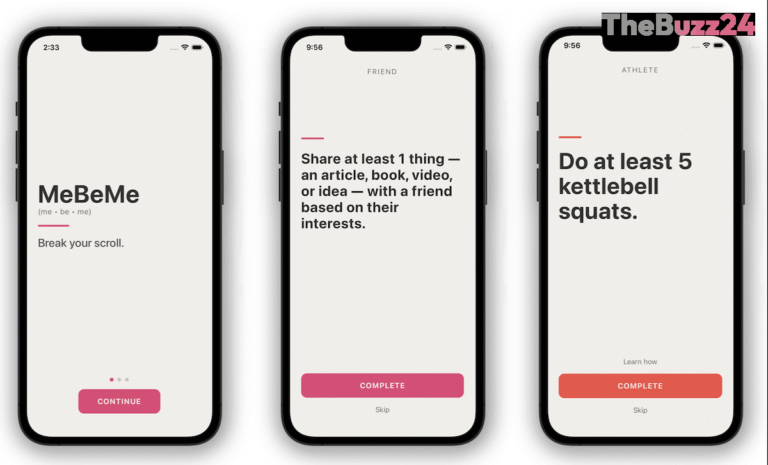 MeBeMe App Launches to Combat Doomscrolling with Real-World Habit Missions