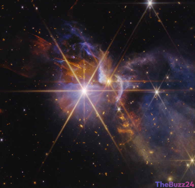 Cosmic Nursery Revealed: Webb Telescope Pierces Dust to Capture Violent Birth of Baby Stars