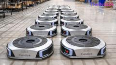 Inside the Chinese Robot Fleets Transforming British Retail Warehouses