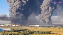 Deadly Drone Strikes Target Major Russian Logistics Hubs