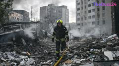 Kyiv Faces Devastating Second Wave of Russian Missile Strikes