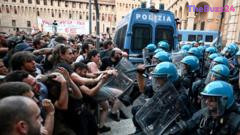 Violent Clashes Erupt in Bologna Following Fatal Police Restraint Incident