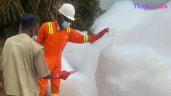 Mystery White Foam on Major Nigerian Expressway Triggers Environmental Probe