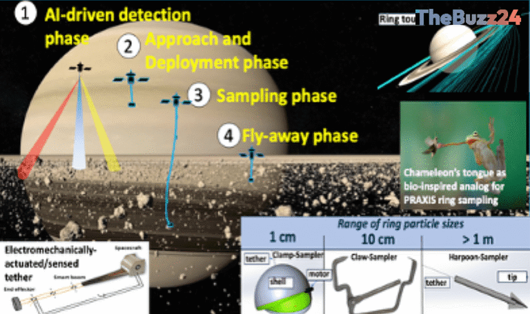 Revolutionary AI Robotic Concept Aims to Sample Planetary Rings for the First Time