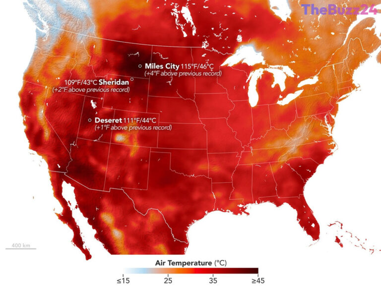 Historic Heat Dome Engulfs Western U.S., Shattering Decades-Old Temperature Records