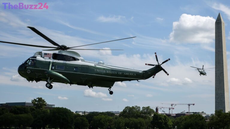 FAA Probes Potential Safety Lapse Involving Trump’s Marine One Helicopter
