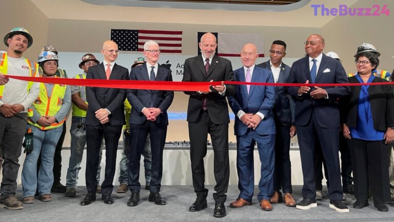 Apple Unveils Advanced Houston Plant as Tim Cook Prepares for Leadership Transition
