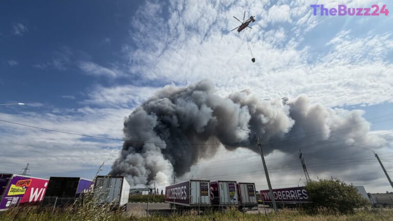 Escalating Conflict: Russia Strikes Danube Port Following Massive Ukrainian Drone Raids