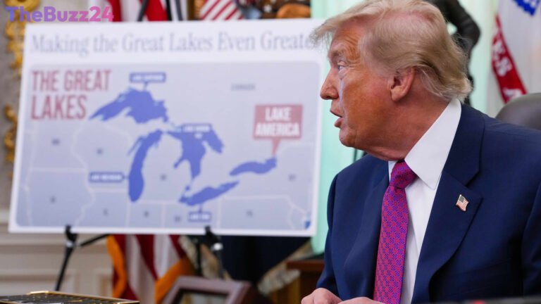 Trump Renames Lake Ontario ‘Lake America’ Amid Escalating Trade Dispute with Canada