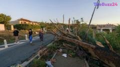 Severe Tornado Leaves Trail of Destruction Across Southern French Village