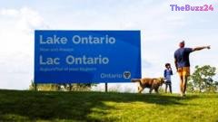Ontario Erects Massive Shoreline Sign as Cross-Border Tensions Intensify Over Lake’s Name