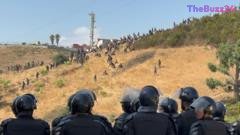 Moroccan Security Forces Thwart Mass Migration Attempt at Ceuta Border