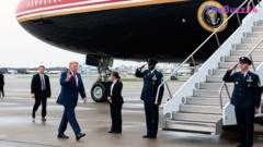 Secret Aircraft Swap Details Revealed Following Security Threat to U.S. President After NATO Summit