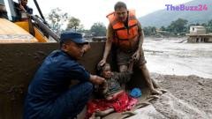 Devastating Flash Floods Leave Over 160 Dead in Nepal-Tibet Border Region
