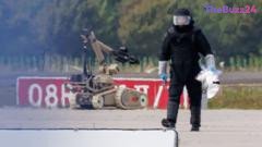 Explosive-Laden Drone Discovery at German Airport Sparks Fears of Escalating Hybrid Warfare