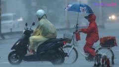 Typhoon Dolphin Leaves Trail of Destruction in Okinawa, Targets Chinese Coast