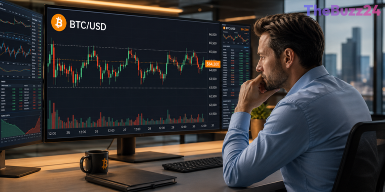 Bitcoin Struggles Below $64,000 Amid Escalating Oil Prices and ETF Outflows