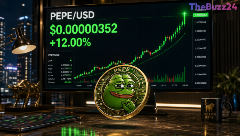 Pepe Coin Surges 25% Amid Massive Whale Accumulation and Futures Growth