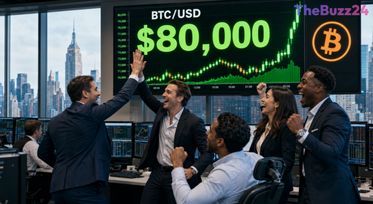Bitcoin Surges Past $80,000 Milestone Amid Expanding Treasury Liquidity