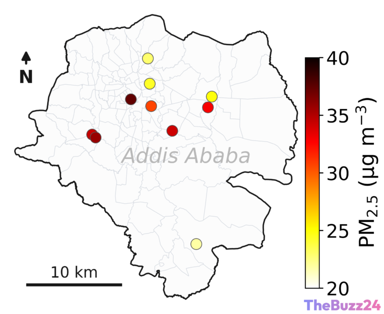 Tracking the Invisible Threat: How NASA’s MAIA Sensors Are Mapping Air Pollution in Addis Ababa
