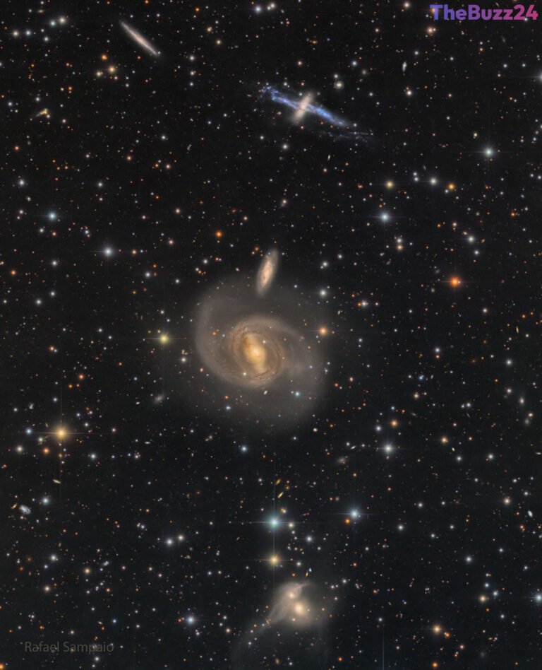 Astronomers Capture Fascinating Dynamics of Three Distinct Galaxy Pairs