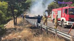 Tragedy Strikes Greece as Firefighting Helicopters Collide During Wildfire Response