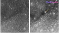 Lunar Orbiter Captures Aftermath of SpaceX Rocket Collision on Moon