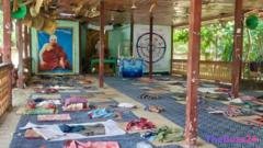 Deadly Military Airstrike Targets Myanmar Monastery During Buddhist Retreat, Killing 14