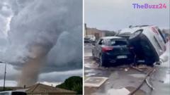 Violent Tornado Strikes Southern France, Leaving Thousands Without Power