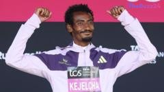 Yomif Kejelcha Shatters Men’s Half Marathon World Record in Buenos Aires