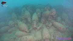 2,000-Year-Old Roman Shipwreck, Laden with Ancient Cargo, Discovered Off Sicily