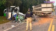 Tragic Highway Collision in Southern Brazil Leaves Over 20 Dead