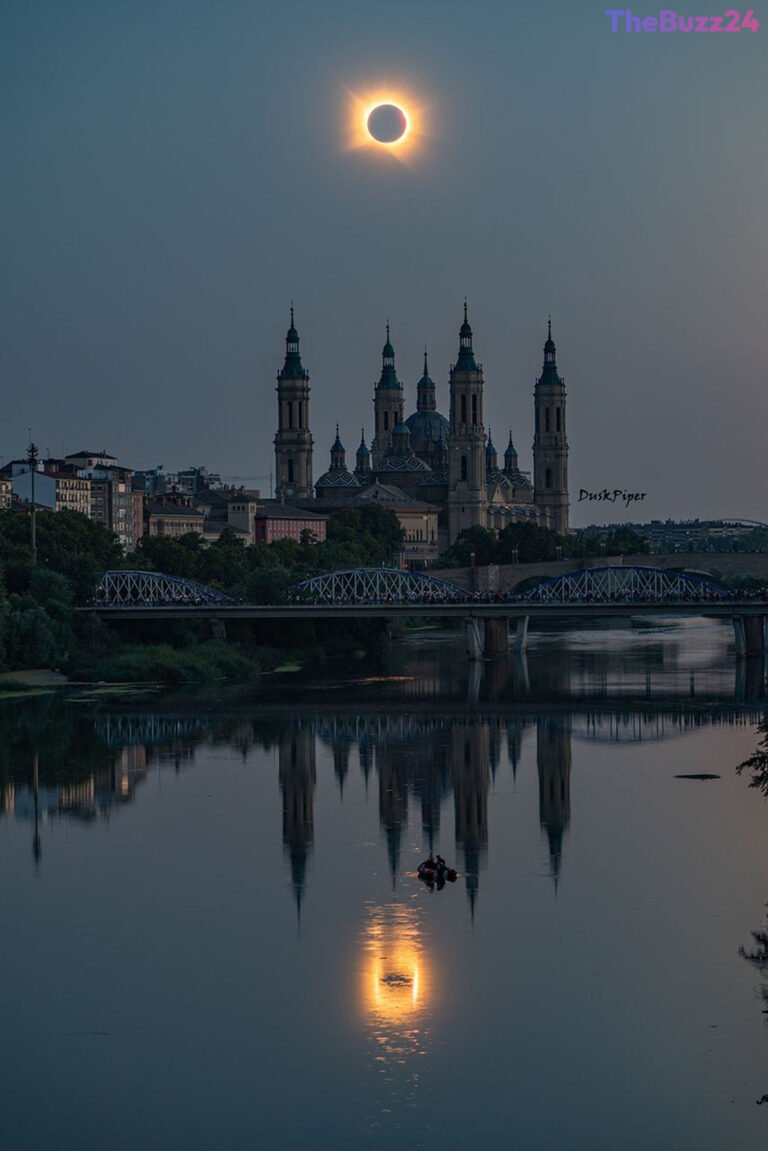 Celestial Spectacle: Spain Witnesses Rare Total Solar Eclipse