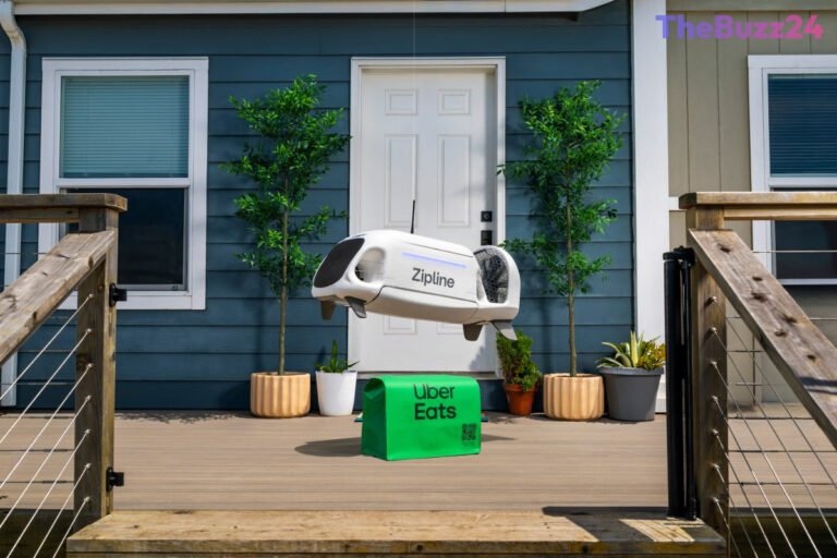 Uber Eats Partners with Zipline to Scale Drone Delivery Network