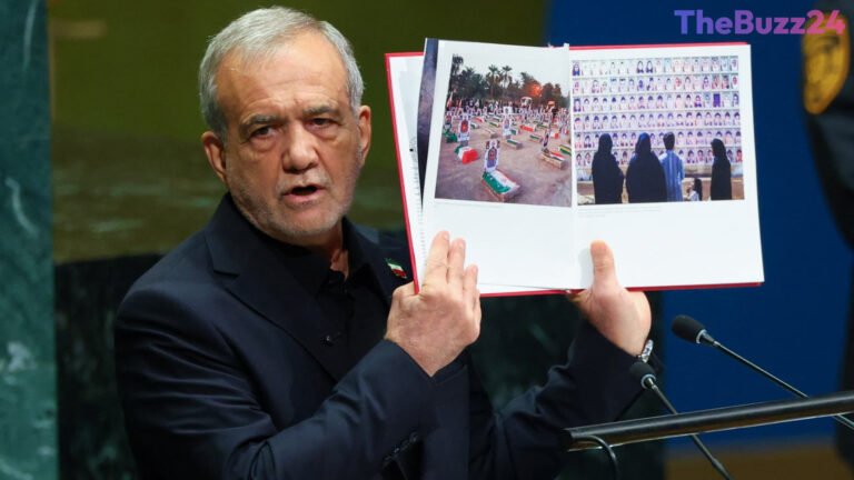 Defiant Iran President Blames U.S., Israel for Global Turmoil at UN Assembly