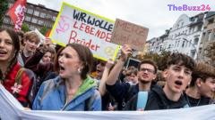 German Students Stage Nationwide Walkouts Over Potential Conscription Return
