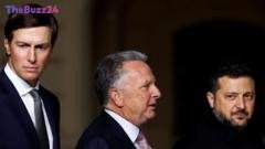 Symbolic Summit: US Envoys Meet Zelensky Amidst Deep-Seated Ukraine-Russia Divide