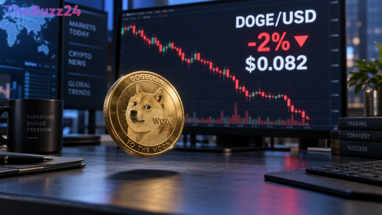 Dogecoin Struggles Below $0.083 Amidst Faltering ETF Interest and Bearish Trader Sentiment