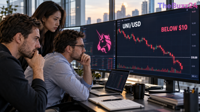Uniswap Faces 15% Correction Risk as Overbought Momentum and Long Liquidations Mount