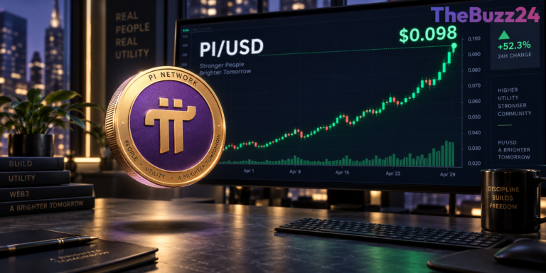 Pi Network Regains Momentum Above $0.098 Amid Enhanced Developer Focus
