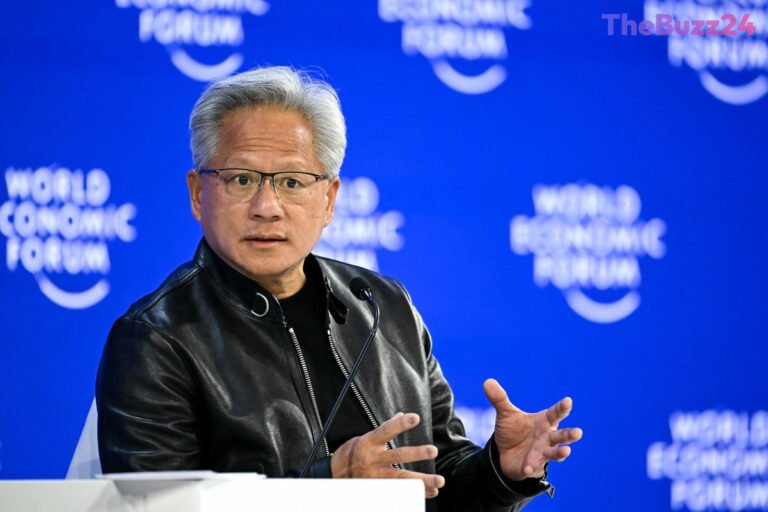 Nvidia CEO Jensen Huang Takes Live Phone Call from Trump on Stage to Discuss AI Future