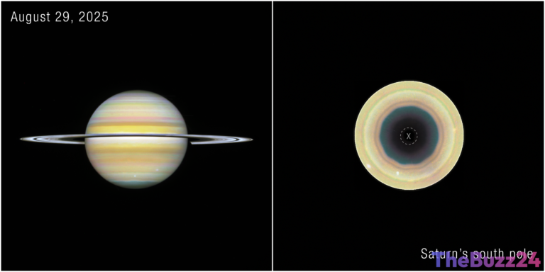 Saturn’s New Decagon: Giant 10-Sided Storm Wave Spotted at Gas Giant’s South Pole