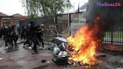 Over 400 Detained Across France as High School Demonstrations Turn Violent