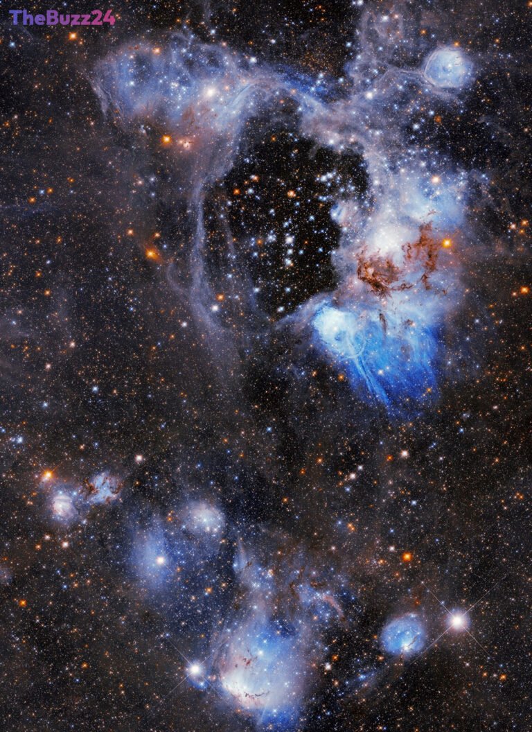 Hubble Telescope Reveals Giant ‘Superbubble’ Carved by Stellar Fury