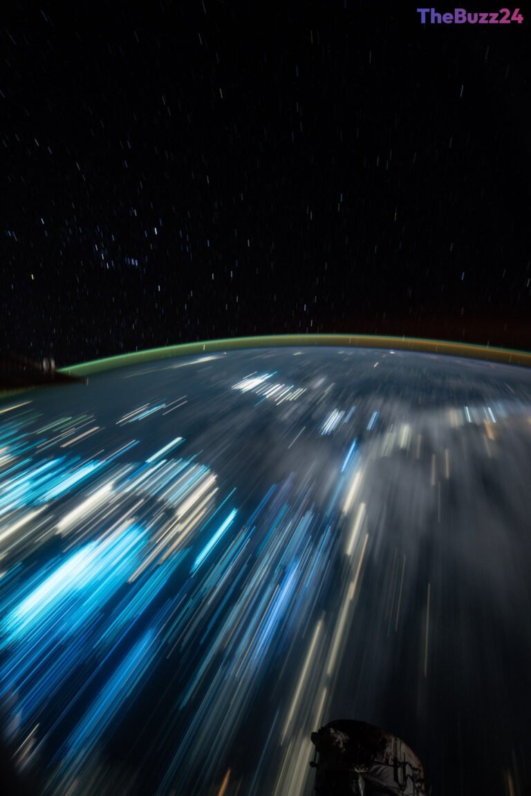 Orbital Perspective: Stunning Long-Exposure Captures Star Trails and Indonesian City Lights