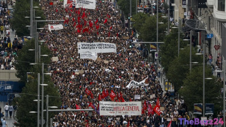 Spain Erupts in Mass Protests Over Housing Crisis as Political Tensions Flare