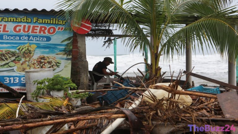 Dual Pacific Storms Unleash Fury: Mexico’s Coast Hit by Trudy, Guam Battles Super Typhoon Champi