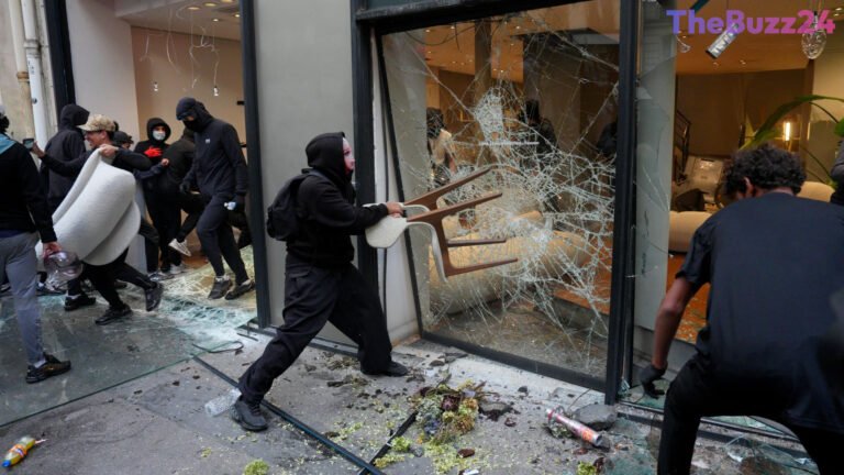 France Imposes Curfews to Calm Unrest as Macron Faces Backlash Over Middle East Tour
